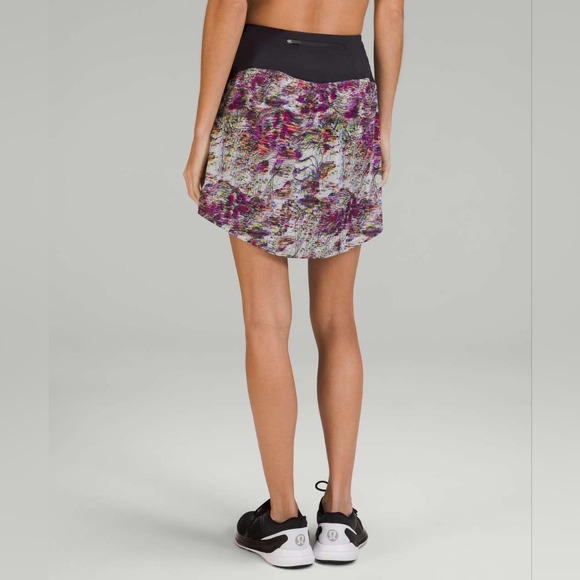Lululemon Limited Edition Swift High-Rise Long Running Skirt in Firework Floral - Picture 2 of 13